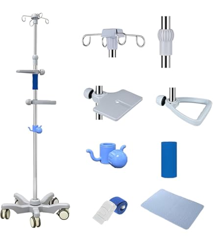 点滴スタンド ステンレス製 4キャスター付き Amazon.co.jp: 点滴スタンド，Ⅳスタンドキャスター付き，ステンレス鋼