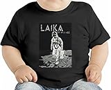 Laika The Space Dog オーガニックベビーTシャツ 12 - 18 Months