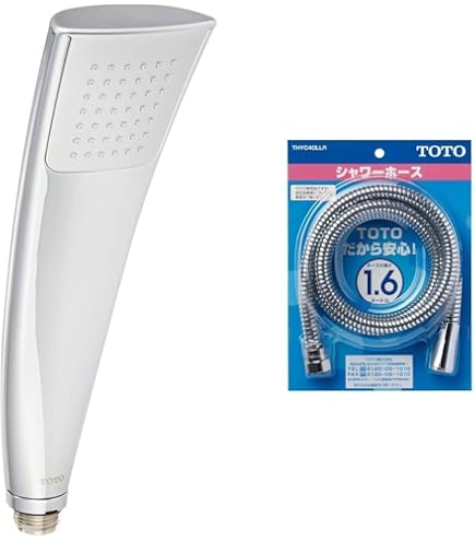 TOTO ホワイトシャワーヘッド 2セット 水栓金具（浴室）・シャワー