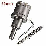 Generic Carbide Tip Metal Cutter Hole Saw With Wrench/ Twist Drill Bit
