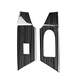 MEKOMEKO 新型 マツダ MX-30 専用 ウインドスイッチパネル ドア ウィンドウ ボタン ドアスイッチパネル インテリアパネル 内装 パーツ アクセサリー ステンレス 2PCS MX-30 2022年~ 右ハンドル専用【ブラックヘアライン】MX30-BLSJB