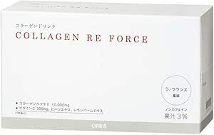 Amazon オルビス Orbis Collagen Re Force ラ フランス風味 10日分 コラーゲンドリンク オルビス Orbis コラーゲン