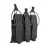 タスマニアンタイガー 3シングル マグポーチ MP7 生産完了モデル (ブラック 7183.040) Tasmanian Tiger 3 SGL Mag Pouch MP7