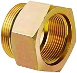 Eaton Weatherhead 7033X24X20 Carbon Steel Straight Thread O-Ring Adapter, Adapter, 1-1/2 Male Straig