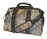 Custom Leathercraft Sportsman Mossy Oak 1165M 22 Pocket - 16-inch Bigmouth Bag, "EXPLORER" [並行輸入品]