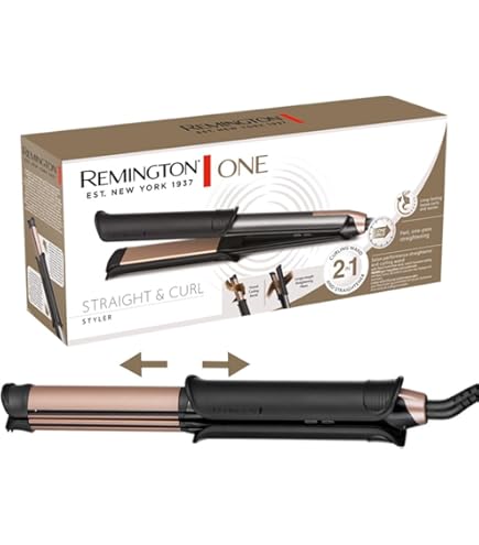 Remington S6606 Curl And Straight Confidence Hair Straightener - View #2