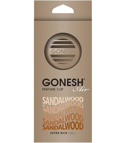 Amazon.co.jp: GONESH(ガーネッシュ)パフュームクリップ(カーエアコン