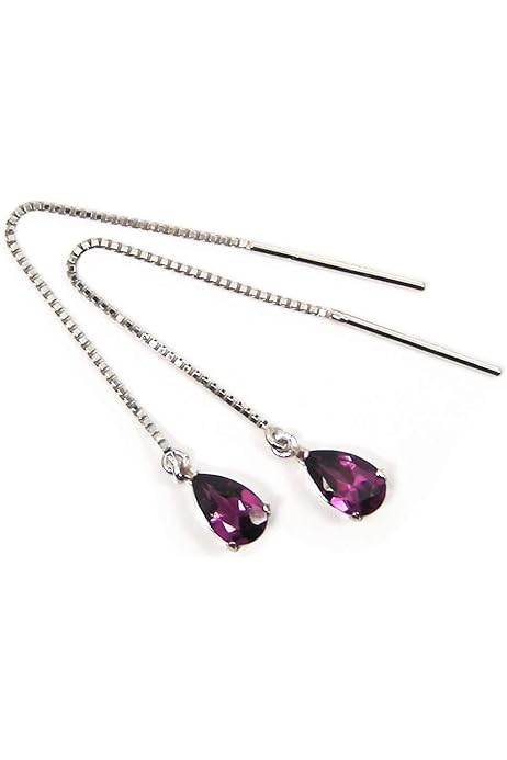 Amazon | タンザナイト ホワイト ゴールド K14 14金 14K