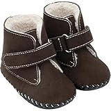 [ペディペド] pediped オリジナルズ Henry ヘンリー ブーツ - ファーストベビーシューズ　チョコブラウン M (12-18 mos) 【並行輸入】