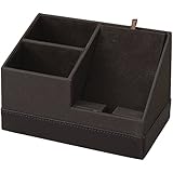 山善(YAMAZEN) 収納ボックス スマートフォンラック ダークブラウン YTTS-SR(DBR)