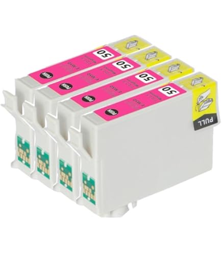 Amazon.co.jp: EPSON エプソン ICBK50互換 インクカートリッジ 4個
