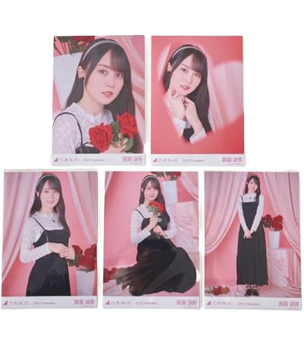 Amazon.co.jp: 乃木坂46 2025年1月個別生写真5枚セット 歩道橋 MV 賀喜