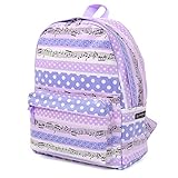 COLORFUL CANDY STYLE リュックサック 女の子 小学生 子供 大容量 遠足 旅行 奏でるメロディー弾ける水玉リズム(ラベンダー) カラフルキャンディスタイル N0733500