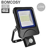 ボンコシ　 LED投光器 昼光色 フラッドライト IP65屋外防水 作業灯/看板灯/駐車場灯/室内/屋外照明　極薄型…