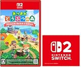 あつまれ どうぶつの森 Nintendo Switch 2 Edition -Switch2 【Amazon.co.jp限定】特典 Nintendo Switch 2 ロゴデザイン マイクロファイバークロス 同梱