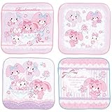 ぼんぼんりぼん プチタオル4枚セット(バラ)