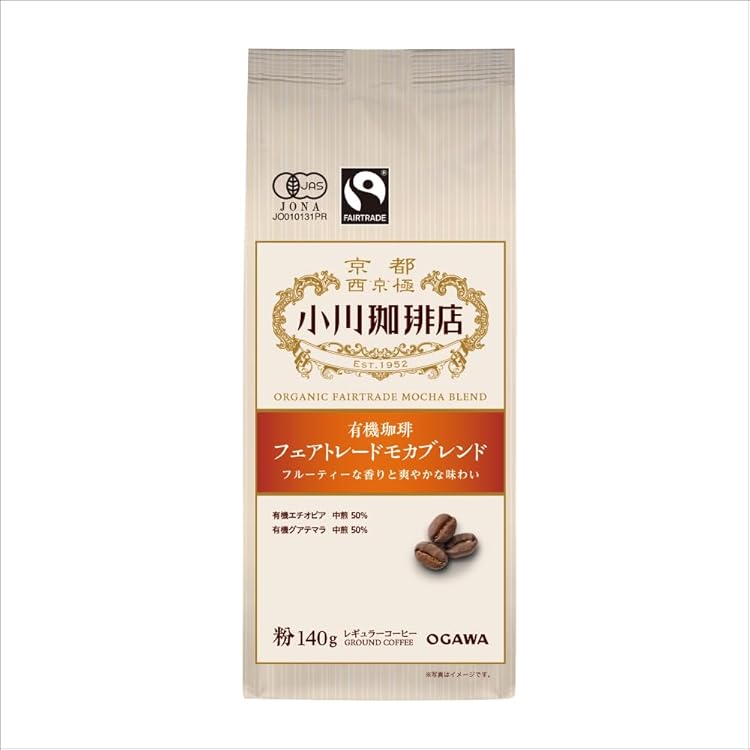 Amazon.co.jp: 小川珈琲 カオリ オーガニックコーヒー 粉 270g ×3個