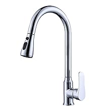 Amazon.co.jp: キッチン 蛇口 混合水栓 ホース式水栓 伸縮ホース