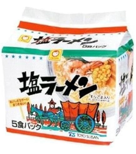 Amazon.co.jp: マルちゃん みそ味ラーメン 袋 5食パック : 食品・飲料