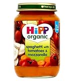 HiPP Organic Spaghetti with Tomatoes & Mozzarella 7+ Months 190g (Pack of 2) - トマト＆モッツァレラ7+ヶ月190グラムと