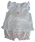 Kissy Kissy baby-girls Infant Summer Fun Sunsuit カラー: ホワイト