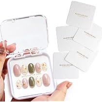 Amazon | ネイルチップ台紙 【 Natural 】 白 販売用 発送用