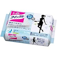 トイレクイックル トイレ用そうじシート つめかえ用 20枚入