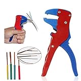 BEE&BLUE ワイヤーストリッパー ストリップカッター ダックビル柄 剥離プライヤー ワイヤーストリッパー 単線用 多機能 耐久性