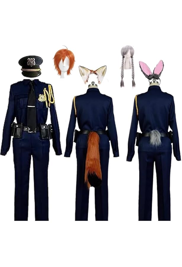 【しっぽ付き】ズートピア ニック 警察 コスプレ Amazon.co.jp: [cospaya] Zootopia ズートピア ニック 警察制服