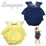（名入れ 刺繍 承ります）Leapepe　KOBE　レアペペ　ALICE アリス NAVY YELLOW ネイビー　イエロー　ベビー　赤ちゃん　 エプロン＆ブルマSET おめかしセット　エプロン　よだ