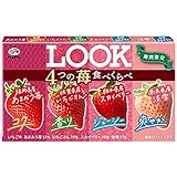 不二家 ルック(4つの苺食べくらべ) 12粒 ×10個