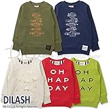 (ディラッシュ) DILASH5色2柄トレーナー/秋 ベビー キッズ 男の子 110 ネイビー501