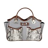 Mia Bossi Caryn Diaper Bag, Snakeskin by mia bossi