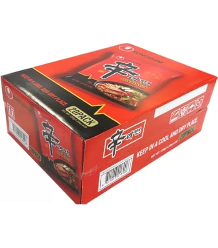 Amazon.co.jp: 韓国 農心 辛ラーメン 107g×20袋 : 食品・飲料・お酒