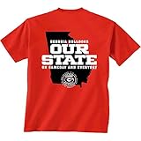 NCAA Our状態半袖Tシャツ L レッド
