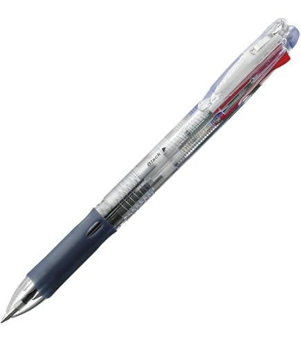 Amazon | ゼブラ クリップ-オンスリム4C黒 B4A5-BK | デスクペン