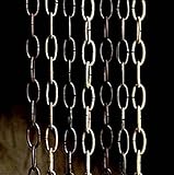 Kichler Lighting 4930TZG 36-Inch Metal Extra Heavy Gauge Lighting Chain, Tannery Bronze With Gold Ac