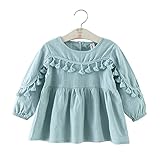 FEVON ワンピース　ベビー服　子供用　女の子　長袖　春　夏　秋　かわいい　フリンジ付き　プリンセス　長袖ドレス　新生児　赤ちゃん　キッズ　ガールズ　入園式　入学式　七五三　 結婚式 パーティー