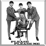 Beatles Please Please Me (バンドin Suits ) 1963スチール冷蔵庫マグネット( RO )