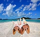 BlueberryShop Embroidered COTTON HOODED Bath Pool Beach TOWEL Baby Kid Todler Gift (31.5" x 31.5") (