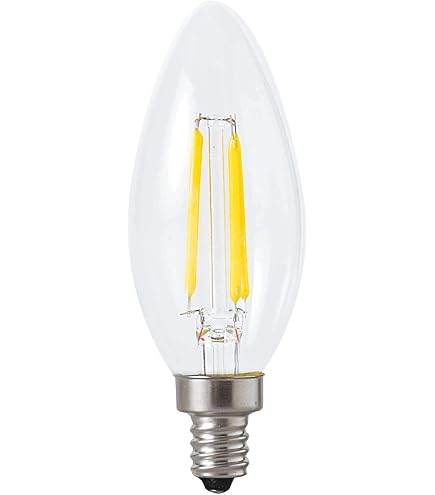 東京メタル LED電球 電球色 シャンデリア型 LDC4LC40WE26T2 Amazon | 東京メタル+LEDランプシャンデリア+LDC4LC40WE26-T2+電球