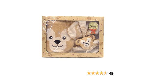 Amazon ダッフィー ギフトセット スタイ ガーゼハンカチ 2枚 ラトル ディズニー シー限定 ギフトセット ベビー マタニティ 通販