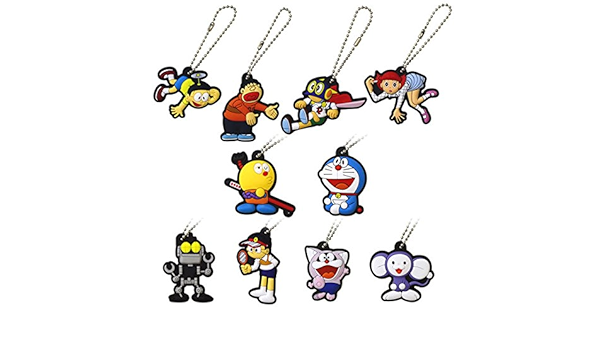 藤子 F 不二雄キャラクター ラバーボールチェーンセット アニメ 萌えグッズ 通販 Amazon
