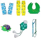 ラヴィギフト6点セットベルトカバー ブルー イエロー カニ 昆虫A 帽子ミント ホルダーGW lv-g09‐83