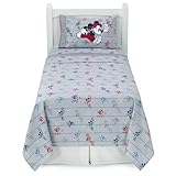Disney Mickey Mouse Heavyweight Flannel Sheet Set (Twin) [並行輸入品]