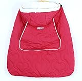 Felimoa 防寒ベビーケープ 抱っこひも ベビーカー対応 (赤)