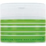 ナカノ スタイリング タントN ワックス 3 ライトハード 90g ヘアワックス