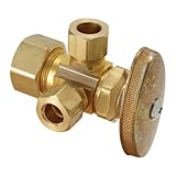 Brass Craft CR1901LR R1 1/2-Inch Nom Comp by 3/8-Inch O.D. Comp by 3/8-Inch O.D. Comp Brass Craft CR