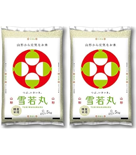 Amazon.co.jp: 雪若丸 (玄米10kg) 令和7年 山形県庄内産 特別栽培米