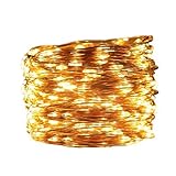 LED Fairy Light Outdoor String Lights 10m Waterproof Copper Wire Light for Garden Party Home【クリスマス】【